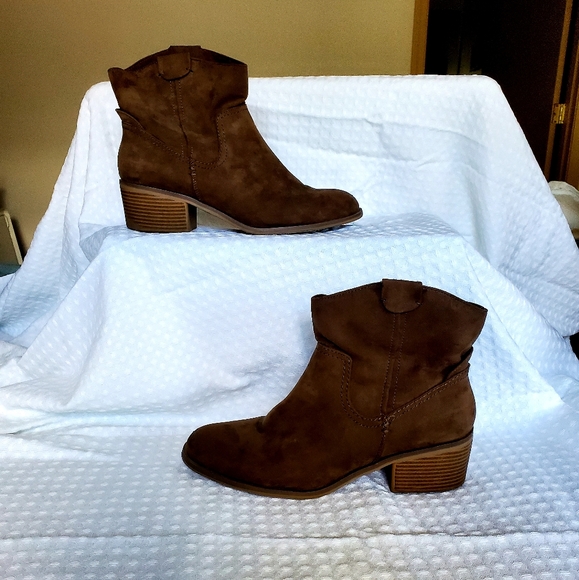 Merona Shoes - Merona Suede Booties